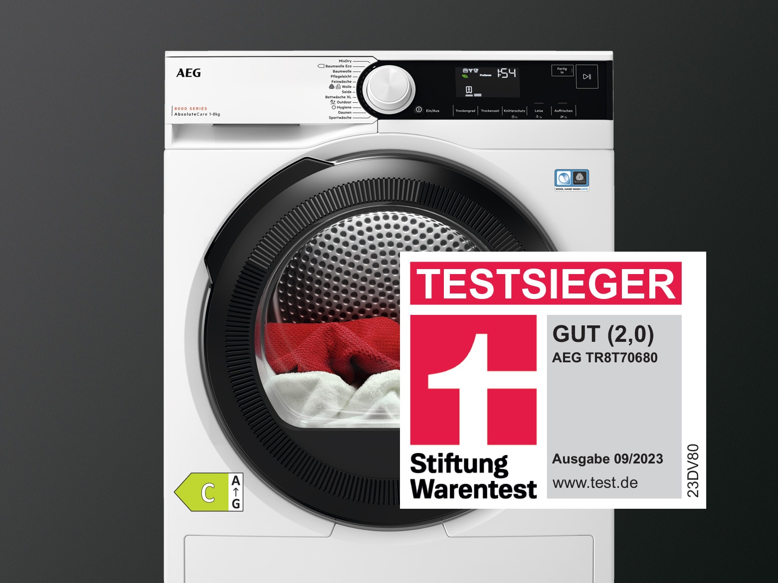 AEG Wäschetrockner TR8T70680