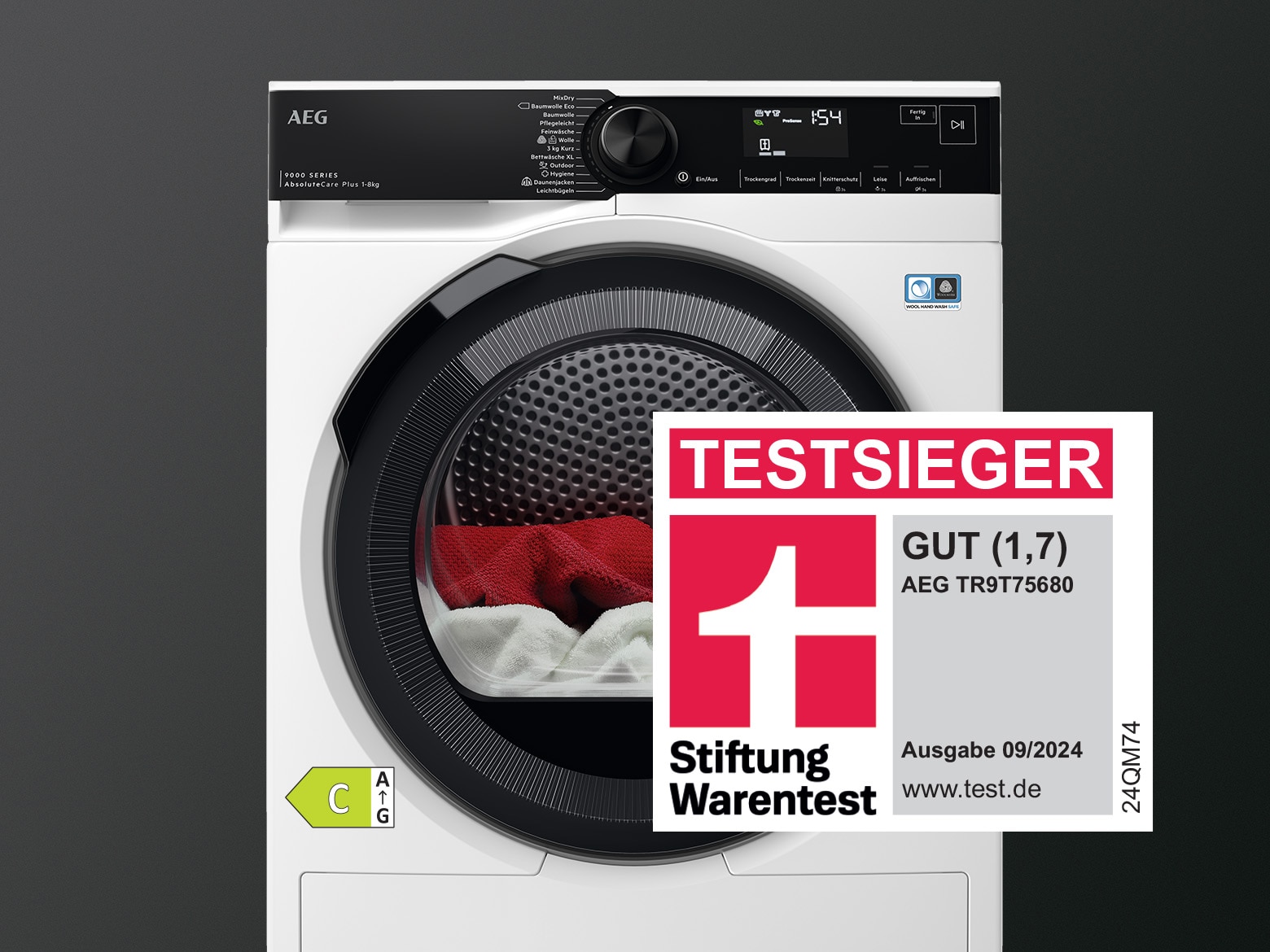 AEG Wäschetrockner TR9T75680