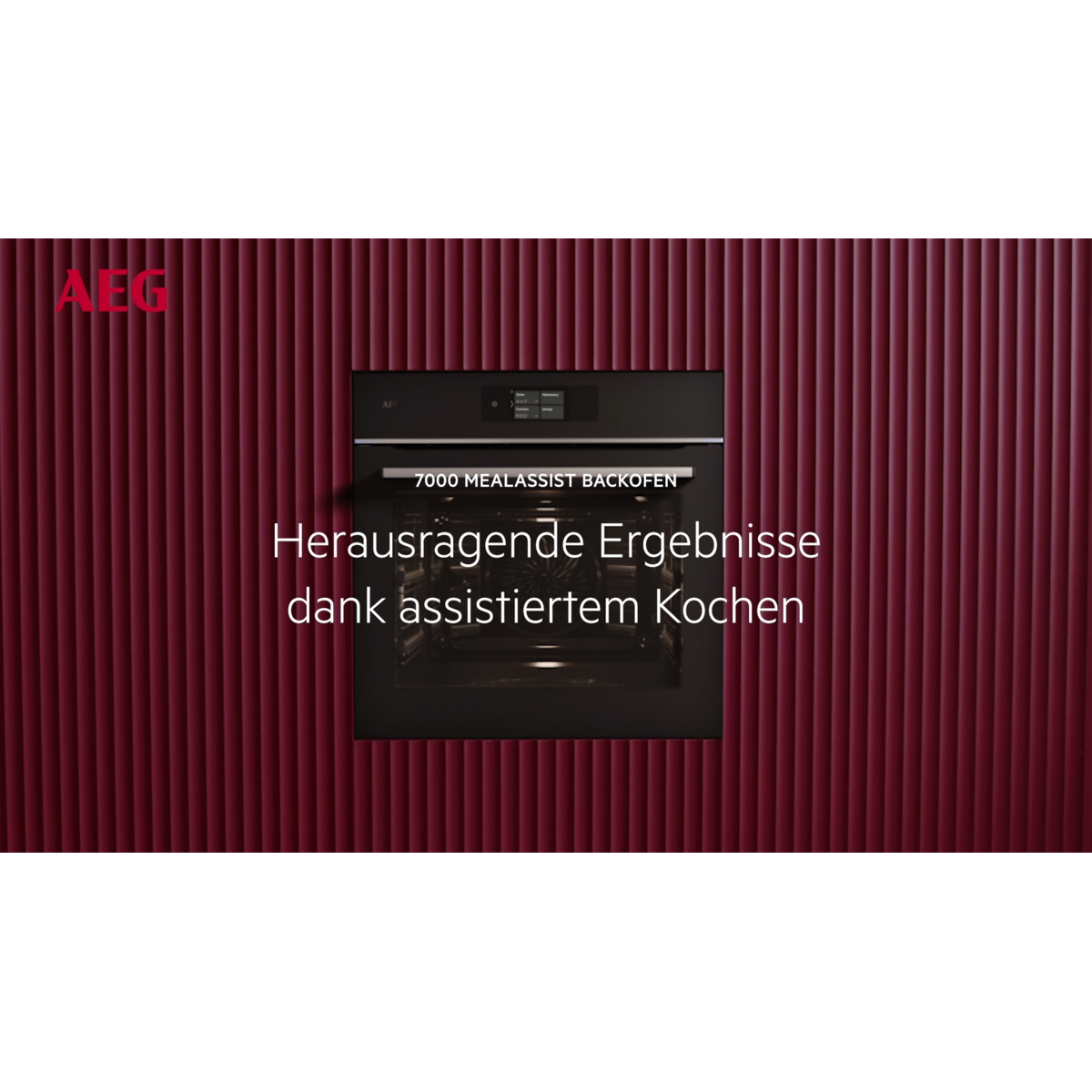 AEG - Einbaubacköfen, -herde und -dampfbacköfen - GB7180PB