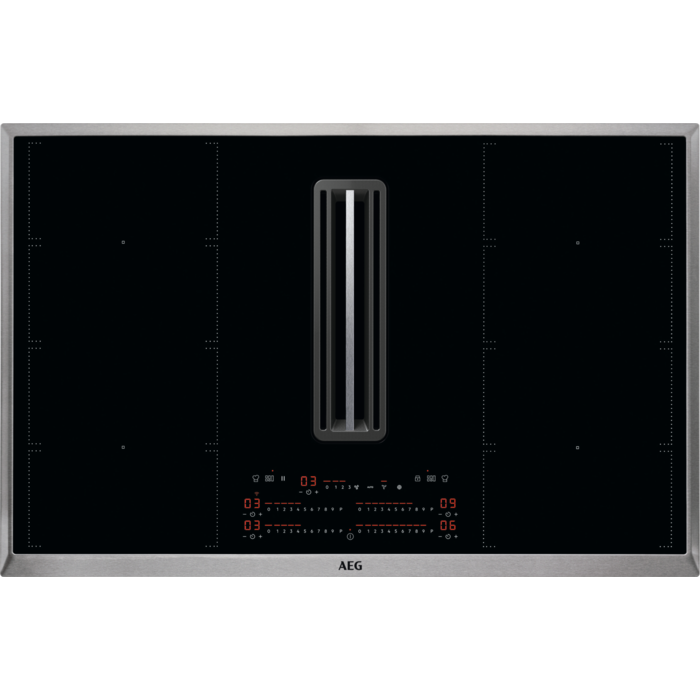 AEG - Kochfelder mit integriertem Dunstabzug - CCE84779XB