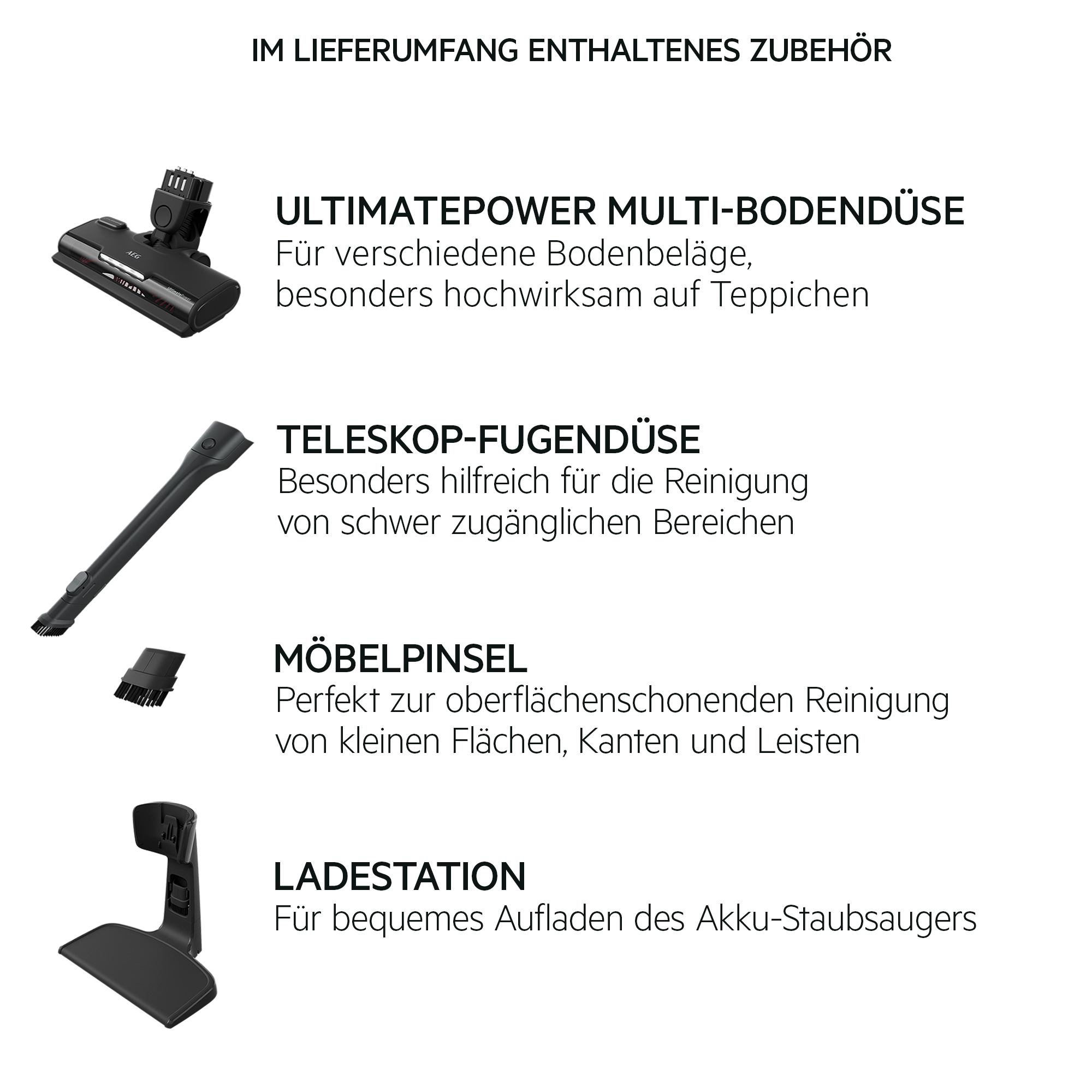 AEG - Akku-Staubsauger - AS52B21OKO