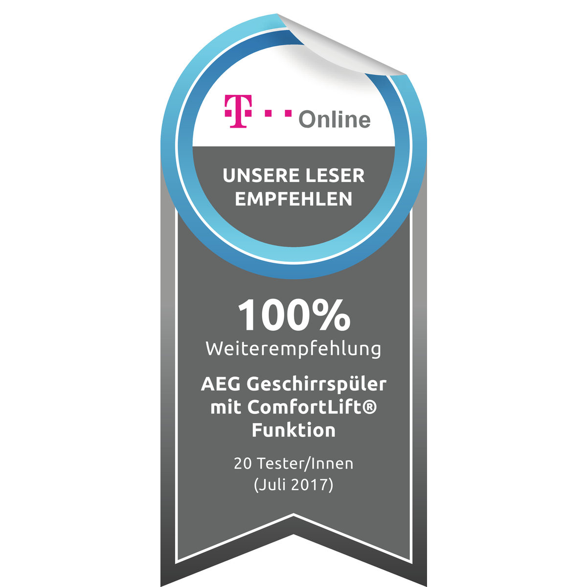 AEG - Geschirrspüler 60 cm - FSK93848P