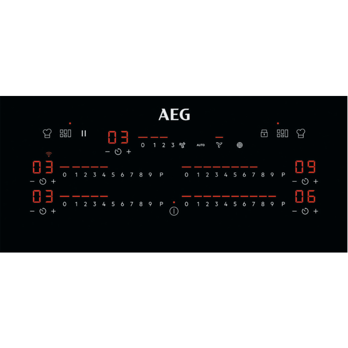 AEG - Kochfelder mit integriertem Dunstabzug - CCE84779XB