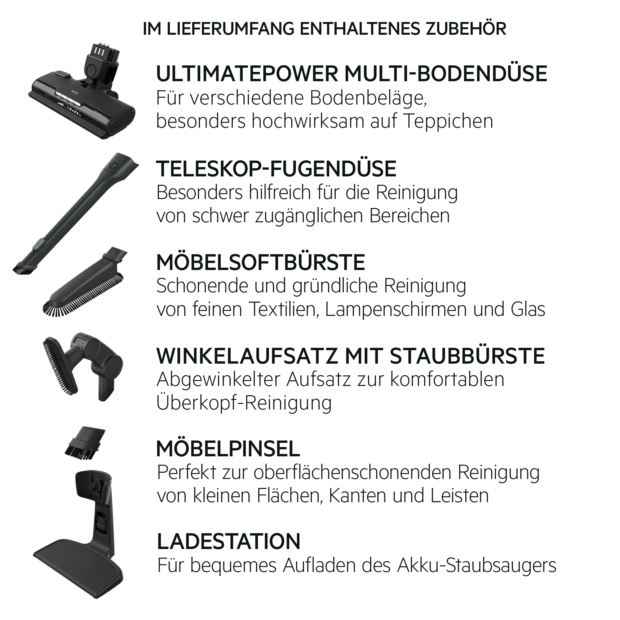 AEG - Akku-Staubsauger - AS52CB18DB