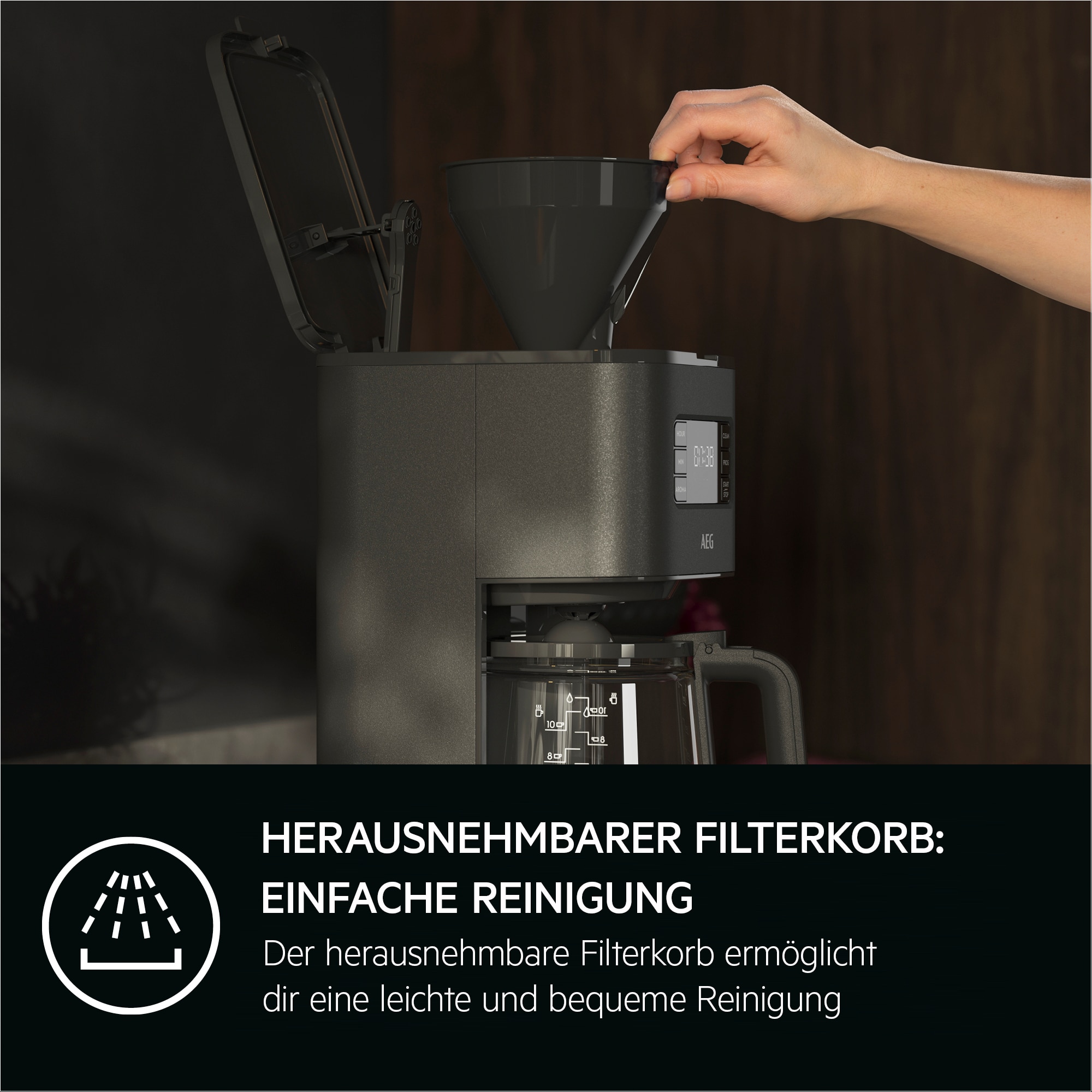 AEG - Espresso-/Kaffeemaschine - CM5-1-6AN