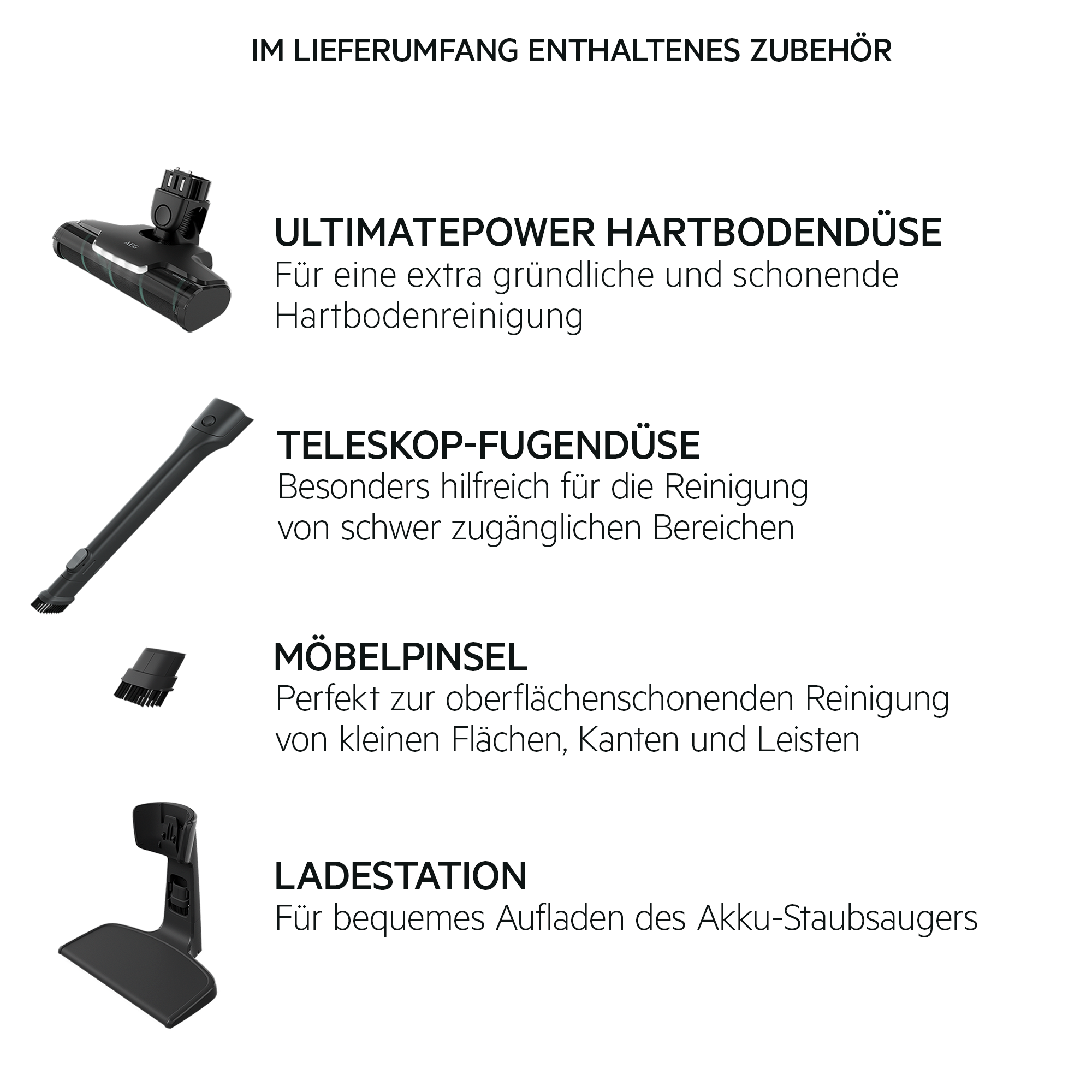 AEG - Akku-Staubsauger - AS52CP21OG