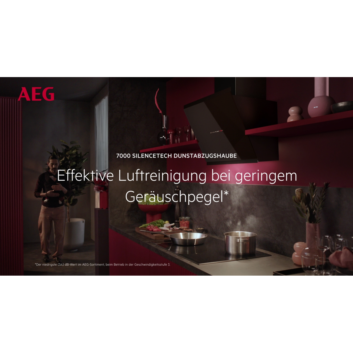 AEG - Dunstabzugshauben 60 cm - GV77D61SL