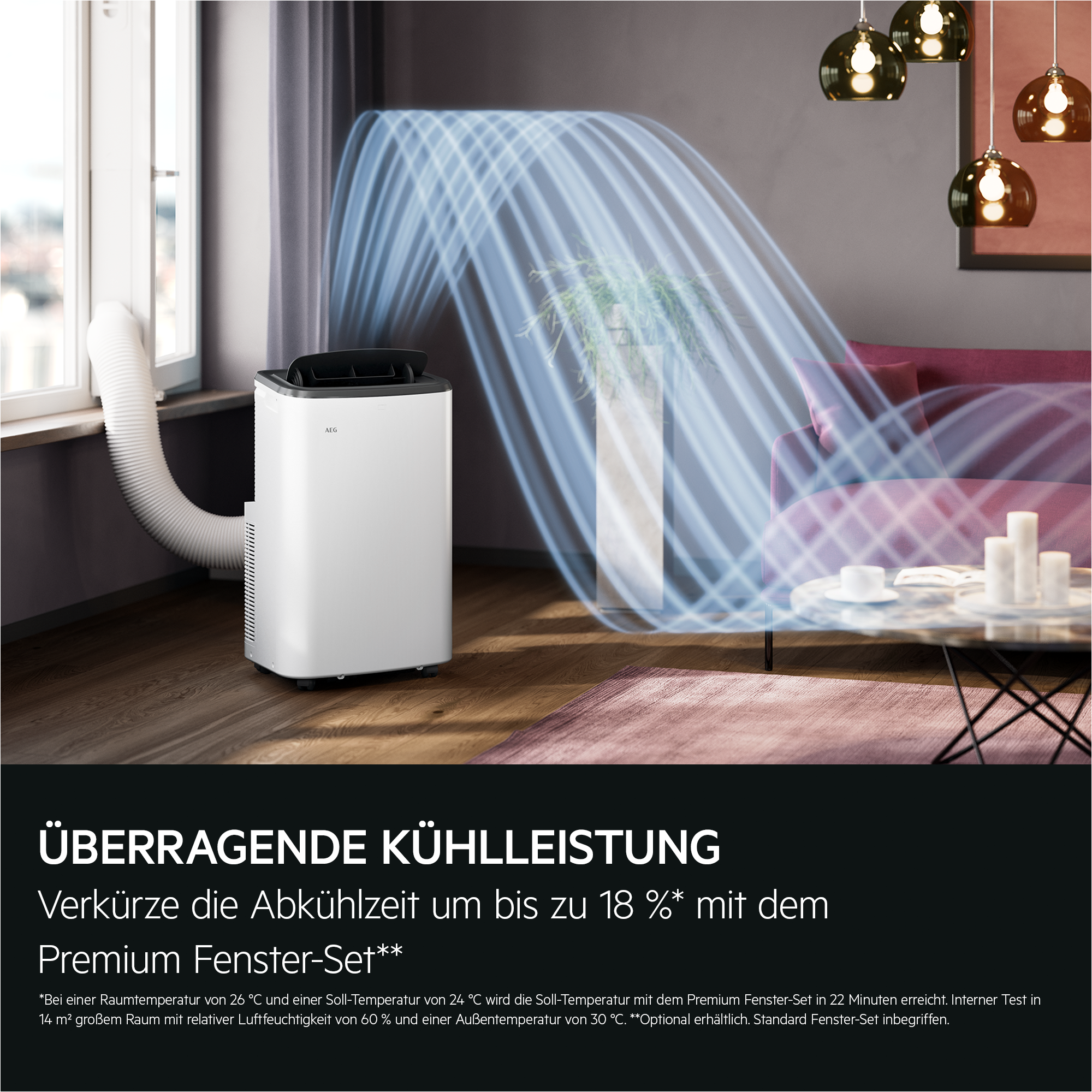 AEG - Mobile Klimageräte - AXP35U539CW